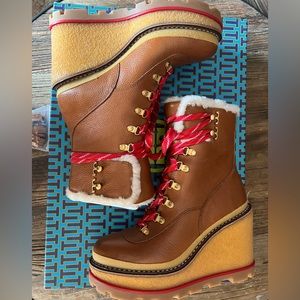 Tory Burch Brand New Booties - size 7